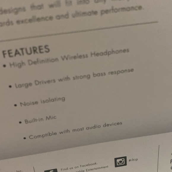 NEW iHip ELITE Heaphones - Picture 5 of 9